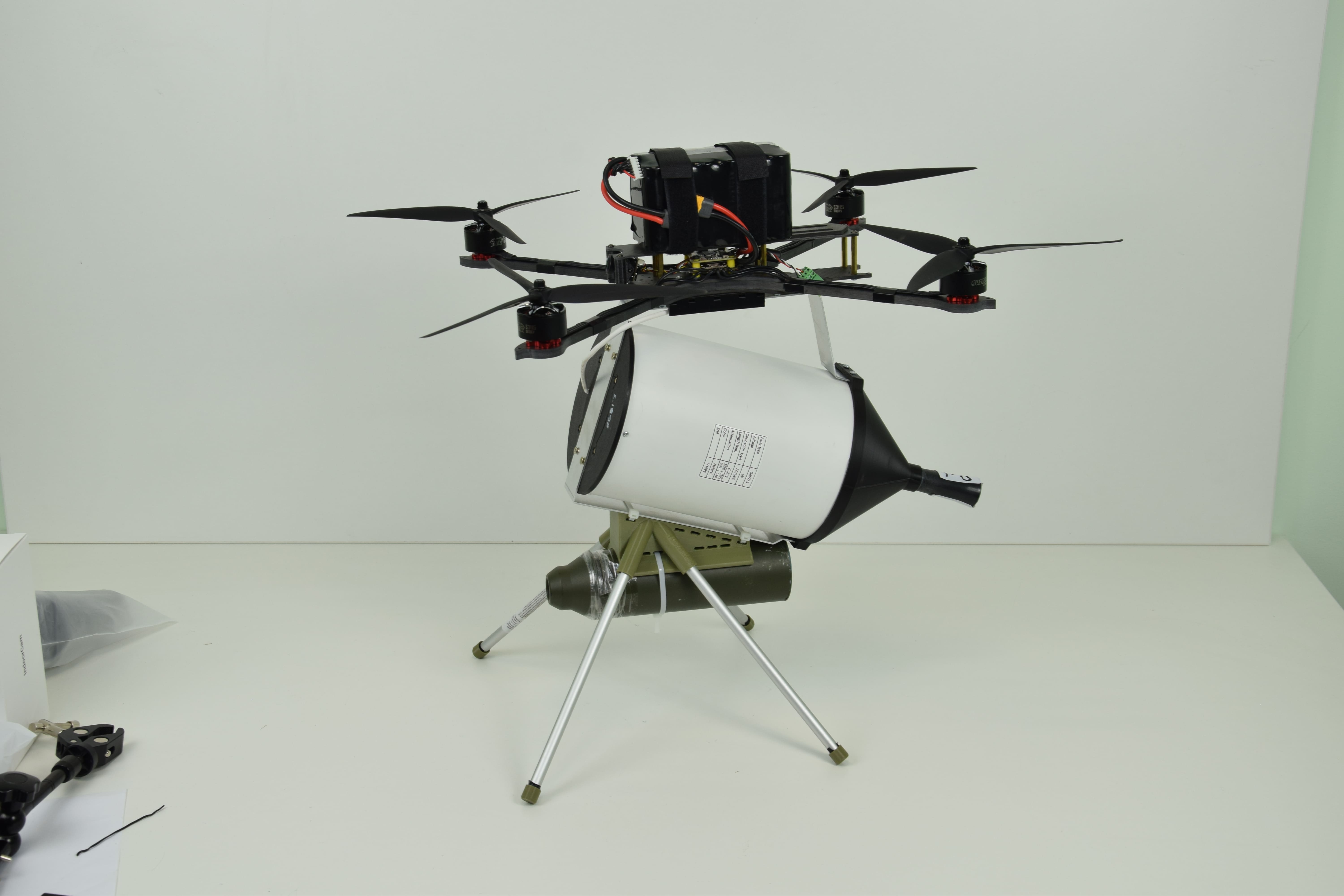 FPV Дрон 10 Дюймів “Амага 10-О15” на оптоволокні 15 км